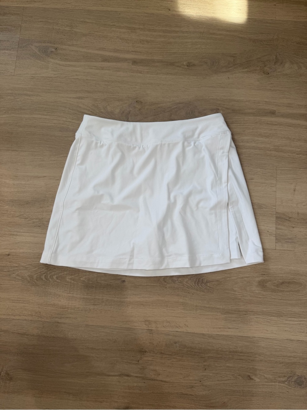 Outdoor Voices White Active Skort with Side Panel